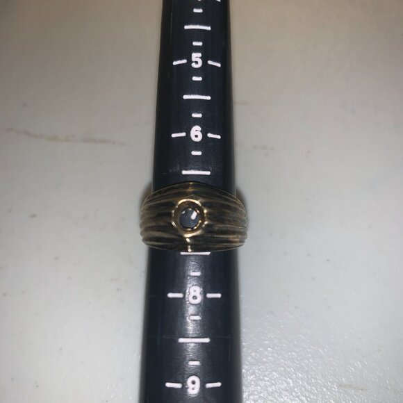 Lot of 3 Vintage Salesman Sample Men's  Electro Plated Rings UNMARKED - Picture 6 of 6